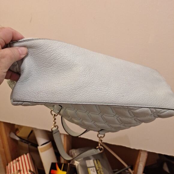 KATE SPADE Rachelle Astor Court Quilted Leather Bag Hydrangia Blue - Picture 4 of 6